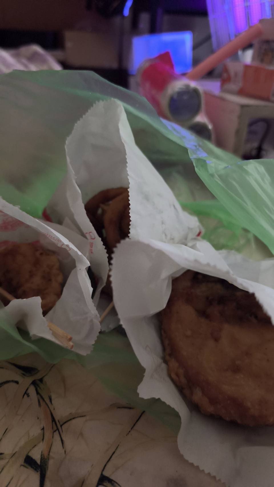 接手咯