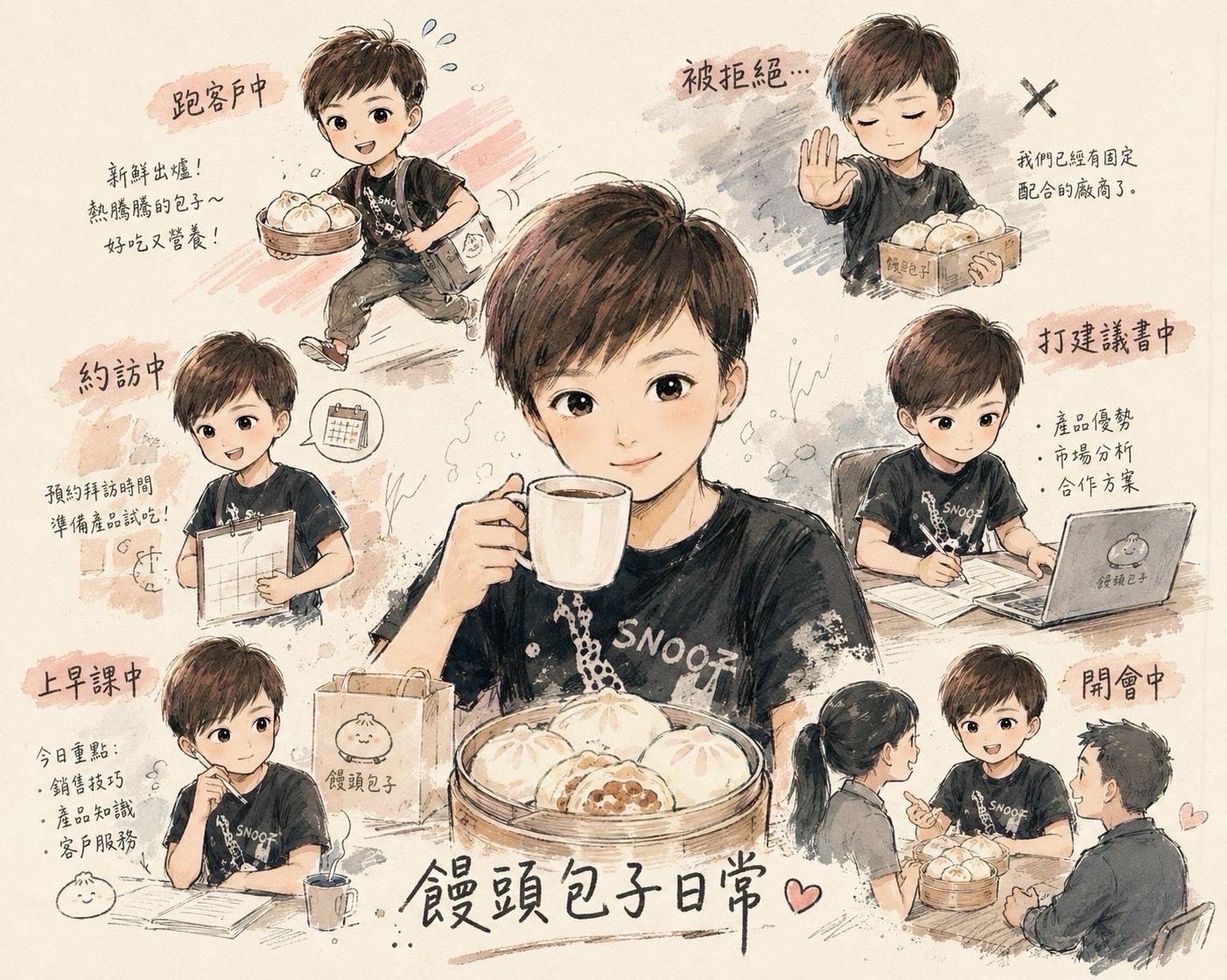 工作播（環境音很吵）