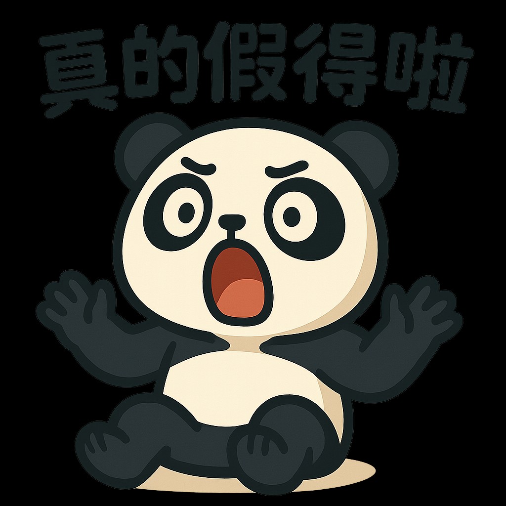 🐼× 大男人主義養來的？