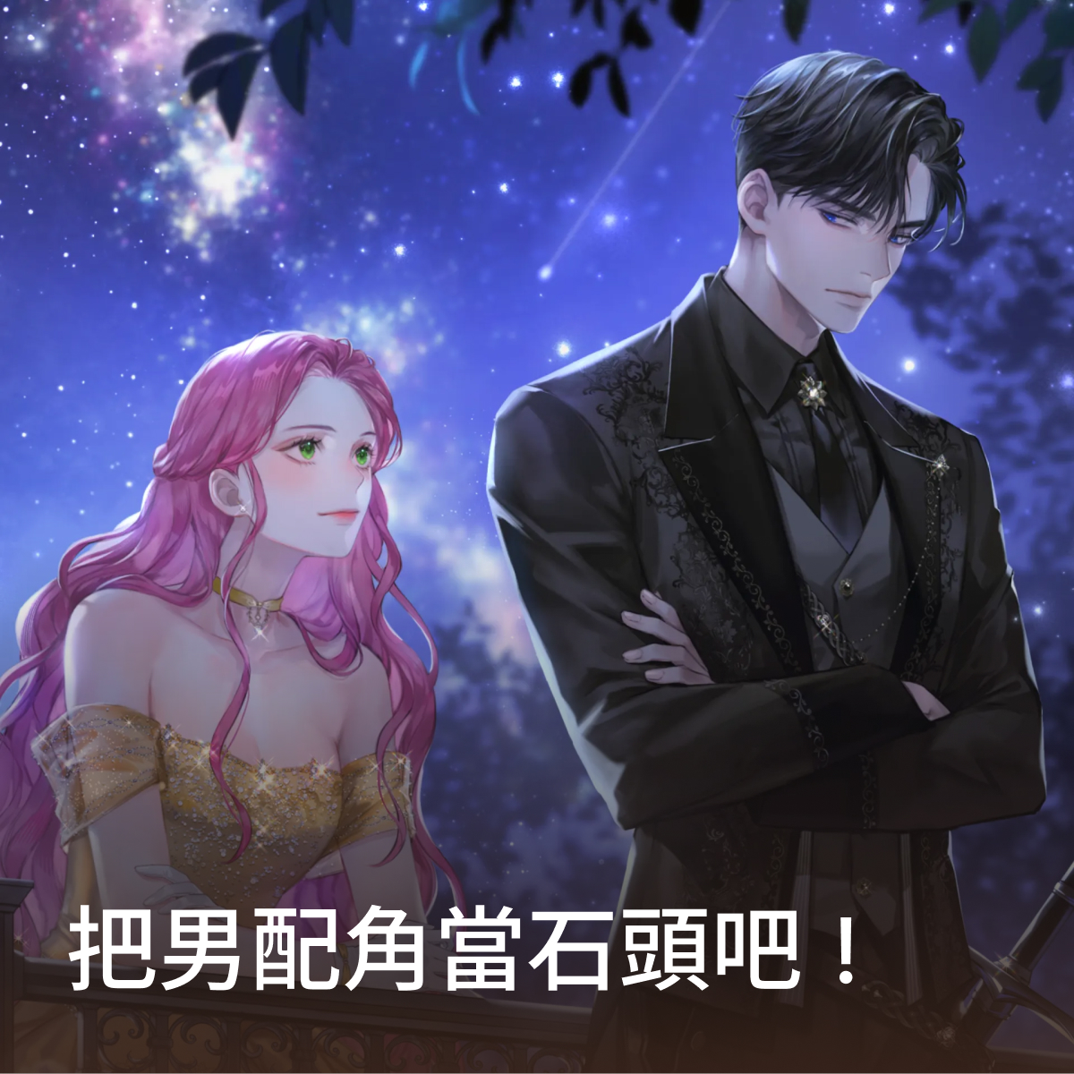 把男配角當石頭吧！